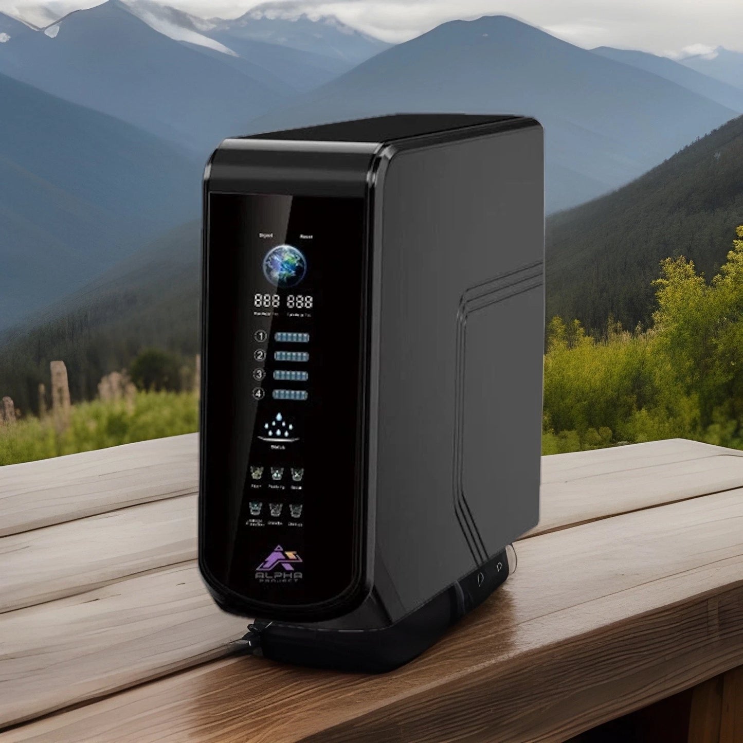 Alpha TOUCH 600 TDS - DEPURATORE ACQUA A OSMOSI INVERSA CON RUBINETTO DIGITALE