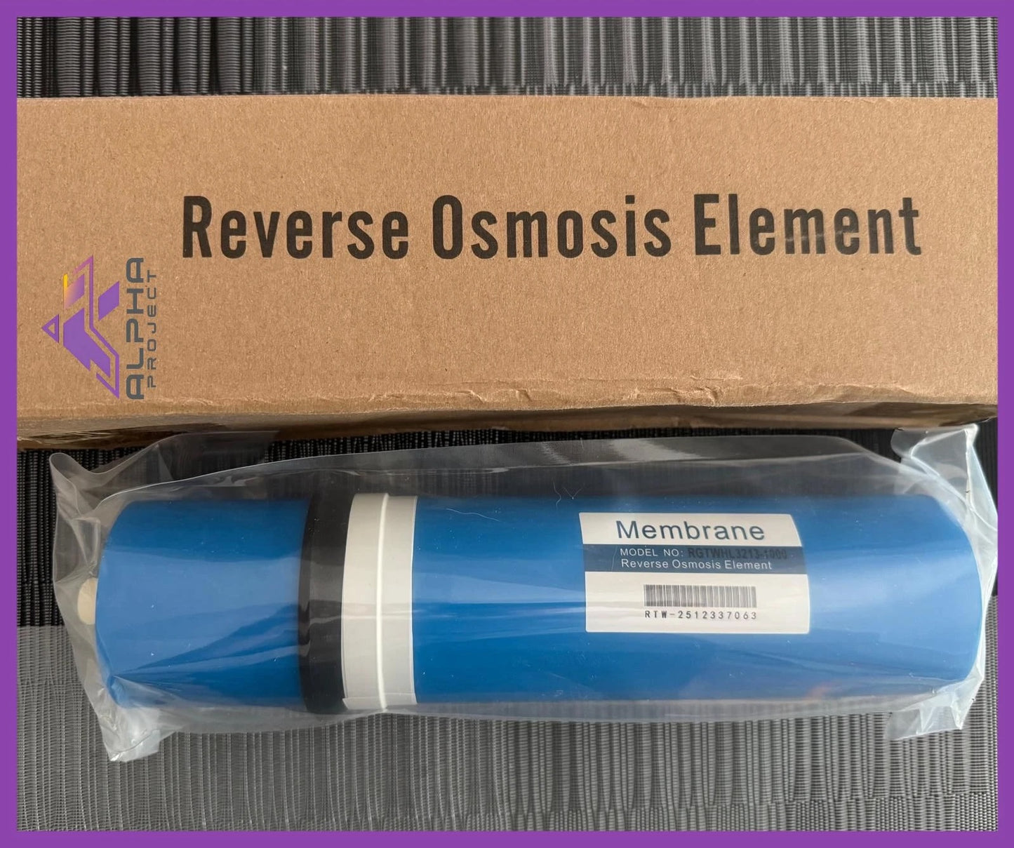 MEMBRANA 1.000 GPD STANDARD DEPURATORE ACQUA PER SISTEMA A OSMOSI INVERSA (Copia)