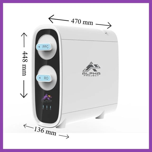 Alpha SMART 500 GPD - NEW GENERATION PURIFICATORE ACQUA SENZA SERBATOIO